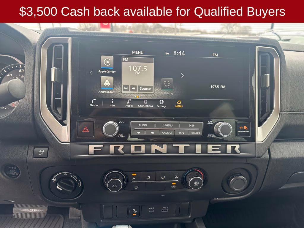 2026 Tactical Green Metallic Nissan Frontier SV 4X4 Truck