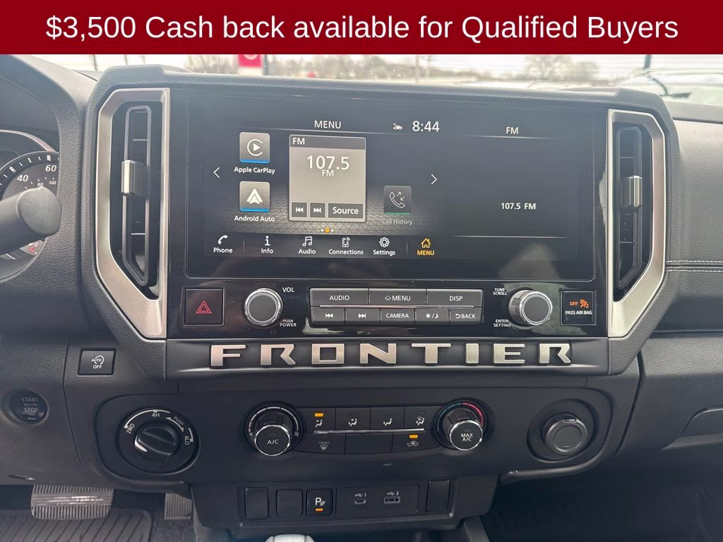 2026 Tactical Green Metallic Nissan Frontier SV 4X4 Truck