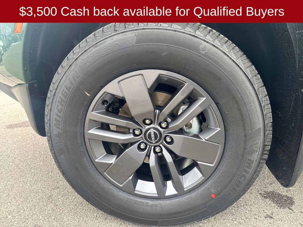 2026 Tactical Green Metallic Nissan Frontier SV 4X4 Truck