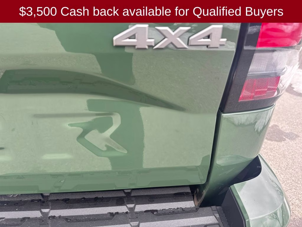 2026 Tactical Green Metallic Nissan Frontier SV 4X4 Truck