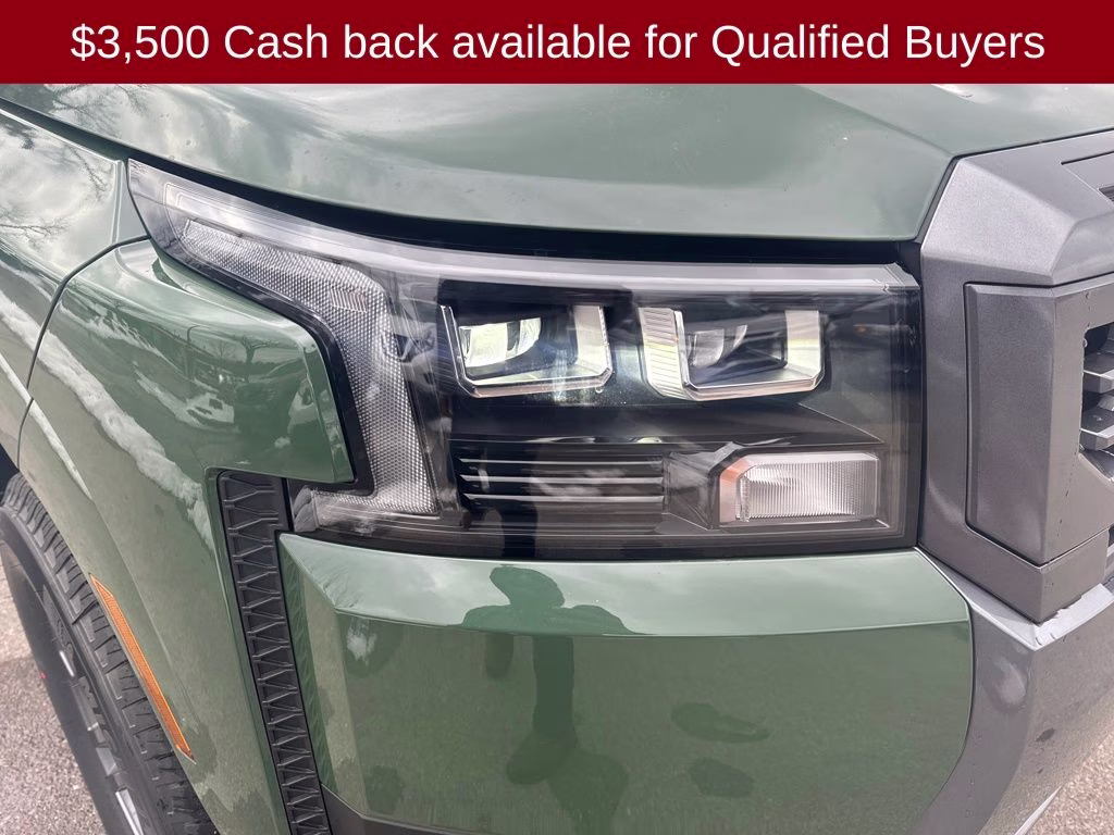 2026 Tactical Green Metallic Nissan Frontier SV 4X4 Truck