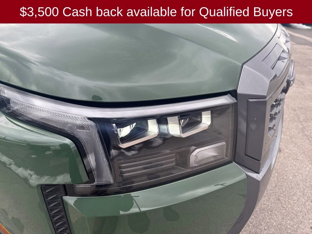 2026 Tactical Green Metallic Nissan Frontier SV 4X4 Truck