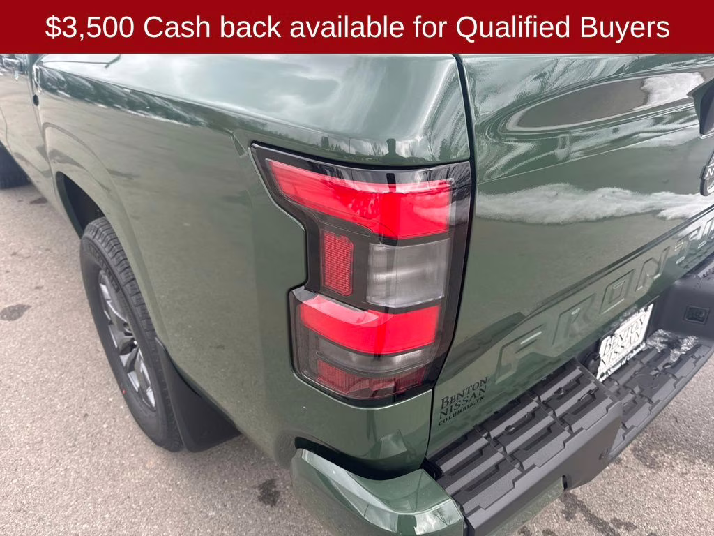 2026 Tactical Green Metallic Nissan Frontier SV 4X4 Truck