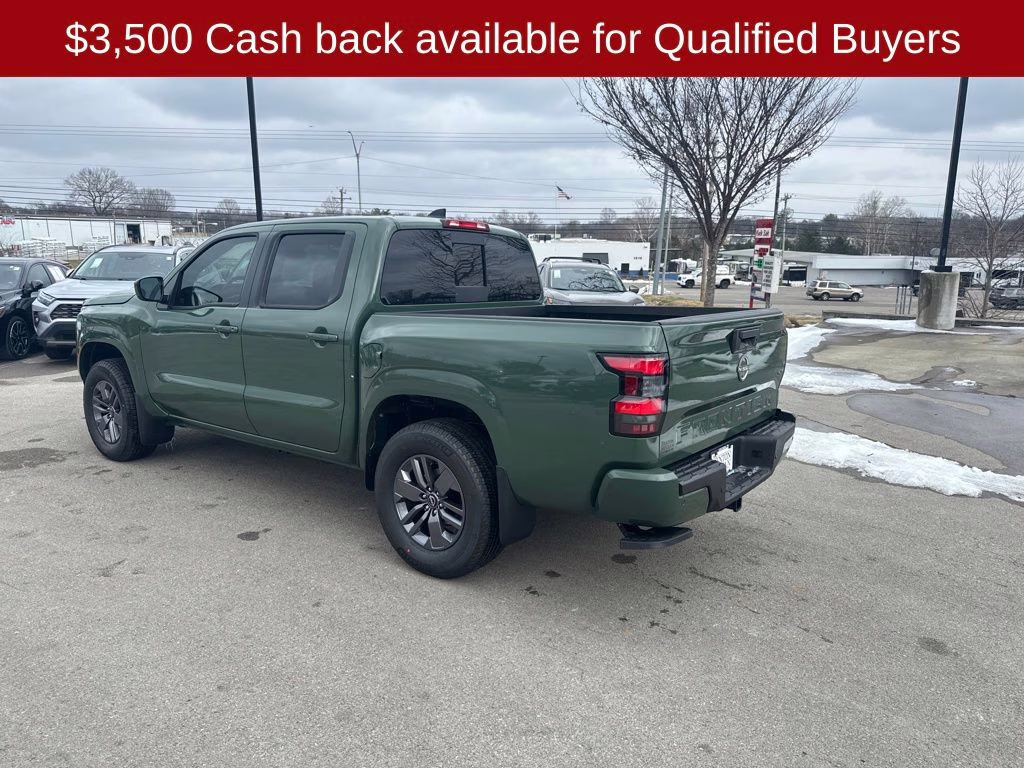 2026 Tactical Green Metallic Nissan Frontier SV 4X4 Truck