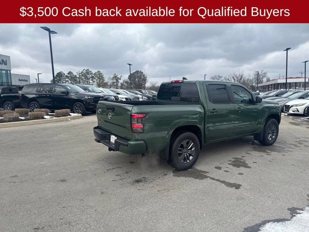 2026 Tactical Green Metallic Nissan Frontier SV 4X4 Truck