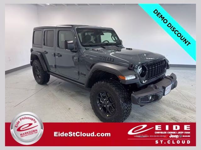 2026 Anvil Clear Coat Jeep Wrangler Willys 4X4 SUV