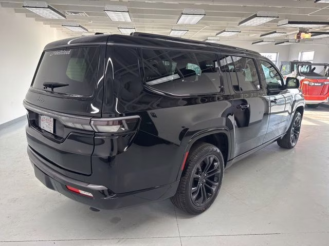 2026 High Gloss Black Jeep Grand Wagoneer L Summit Obsidian 4X4 SUV