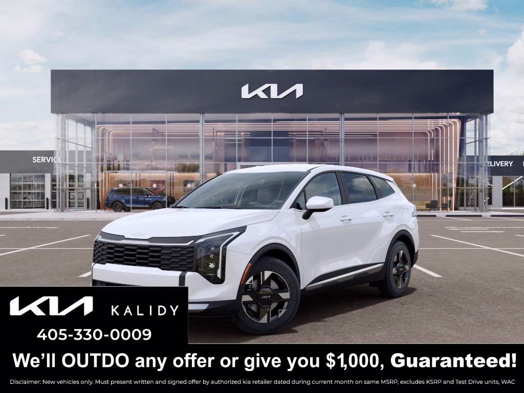 2026 Glacial White Pearl Kia Sportage LX FWD SUV