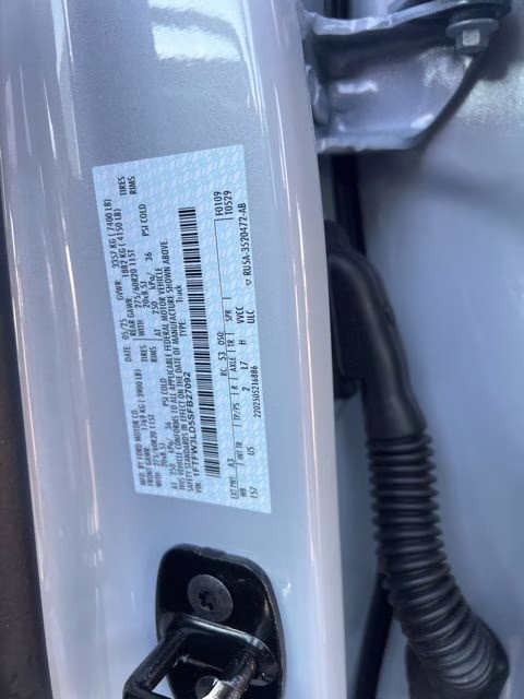 2025 White Metallic Ford F-150 XLT 4X4 Truck