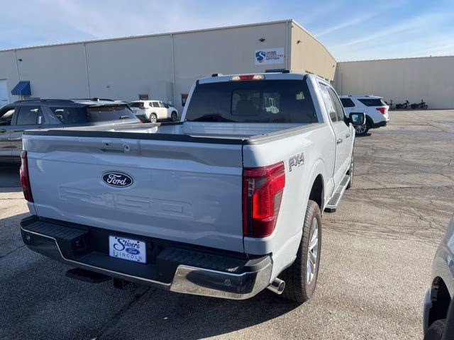 2025 White Metallic Ford F-150 XLT 4X4 Truck
