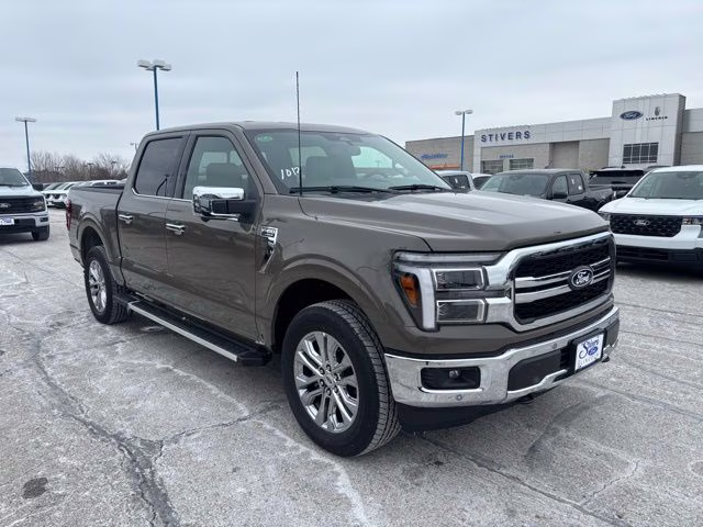2025 Gray Ford F-150 Lariat 4X4 Truck