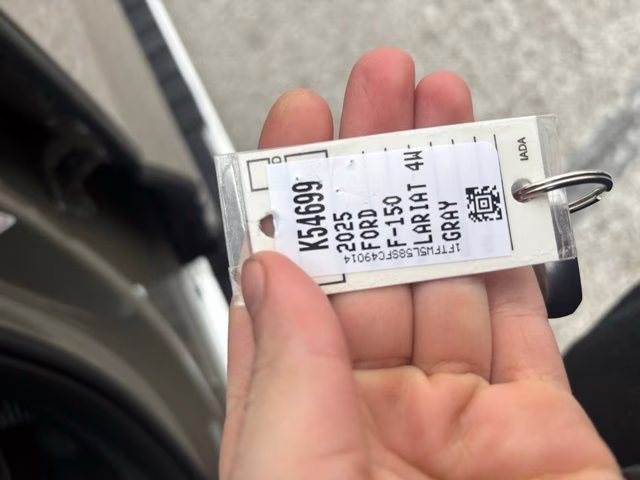 2025 Gray Ford F-150 Lariat 4X4 Truck