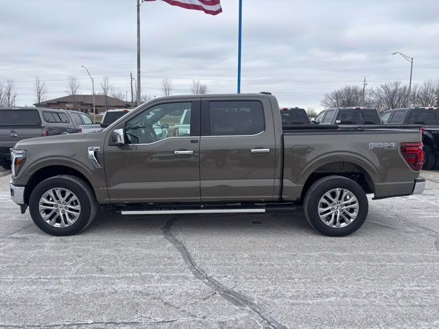 2025 Gray Ford F-150 Lariat 4X4 Truck