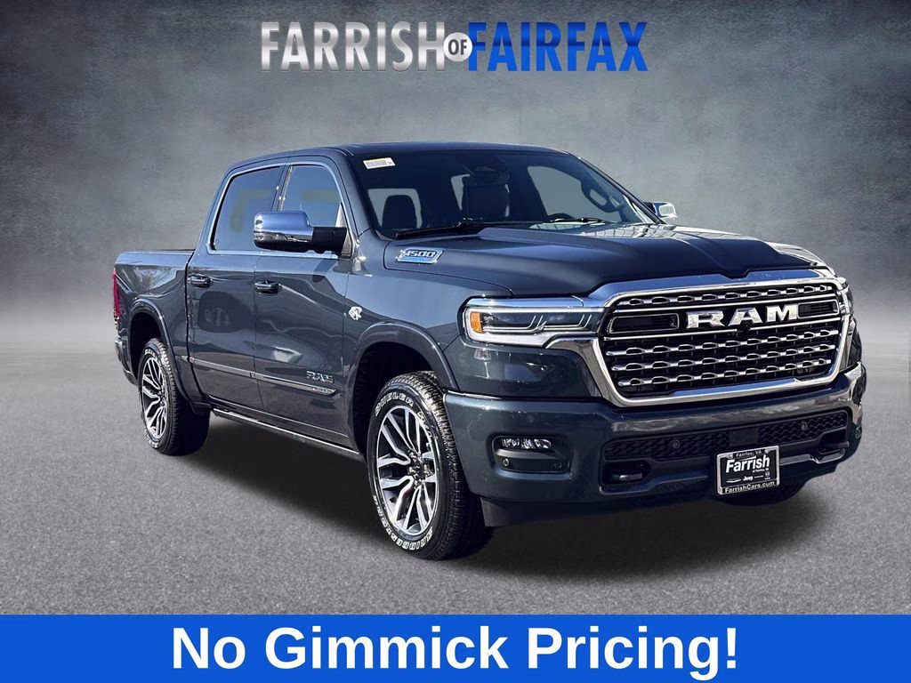 2026 Forged Blue Metallic Ram 1500 Limited 4X4 Truck