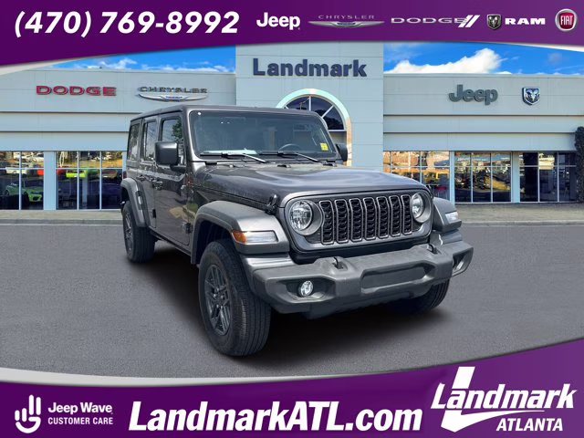 2026 Granite Crystal Metallic Clearcoat Jeep Wrangler Sport 4X4 Convertible