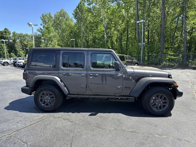 2026 Granite Crystal Metallic Clearcoat Jeep Wrangler Sport 4X4 Convertible