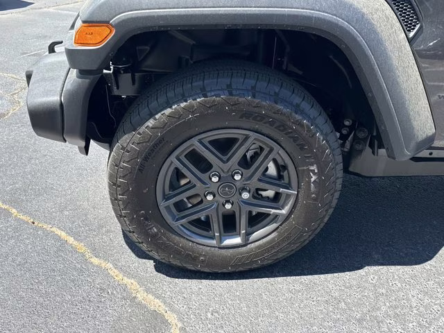 2026 Granite Crystal Metallic Clearcoat Jeep Wrangler Sport 4X4 Convertible