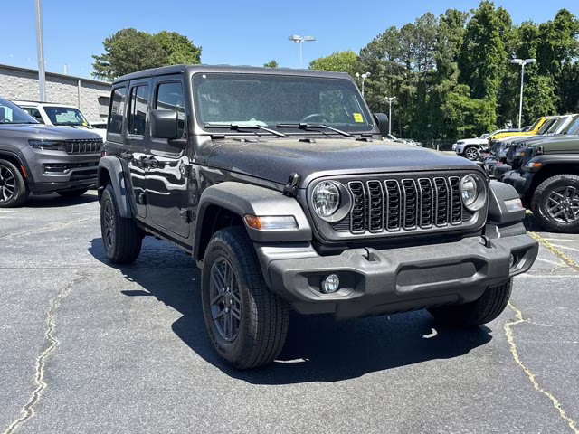 2026 Granite Crystal Metallic Clearcoat Jeep Wrangler Sport 4X4 Convertible