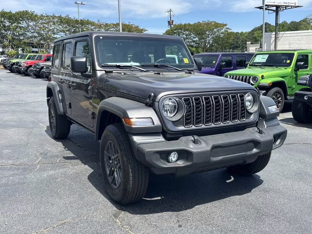 2026 Granite Crystal Metallic Clearcoat Jeep Wrangler Sport 4X4 Convertible