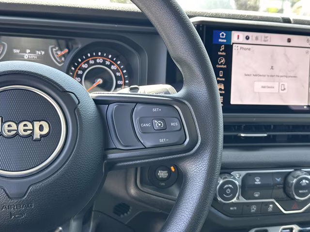 2026 Granite Crystal Metallic Clearcoat Jeep Wrangler Sport 4X4 Convertible