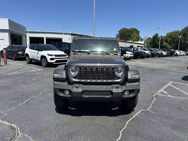 2026 Granite Crystal Metallic Clearcoat Jeep Wrangler Sport 4X4 Convertible