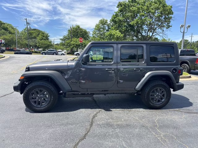 2026 Granite Crystal Metallic Clearcoat Jeep Wrangler Sport 4X4 Convertible