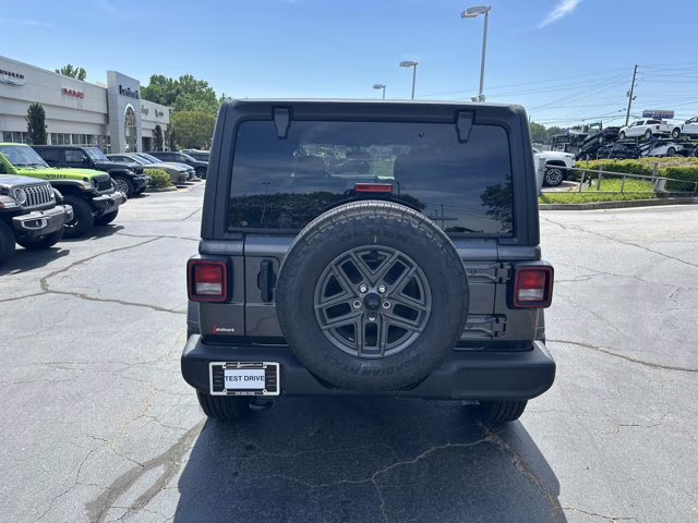 2026 Granite Crystal Metallic Clearcoat Jeep Wrangler Sport 4X4 Convertible