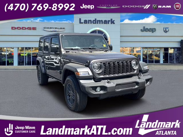 2026 Granite Crystal Metallic Clearcoat Jeep Wrangler Sport 4X4 Convertible