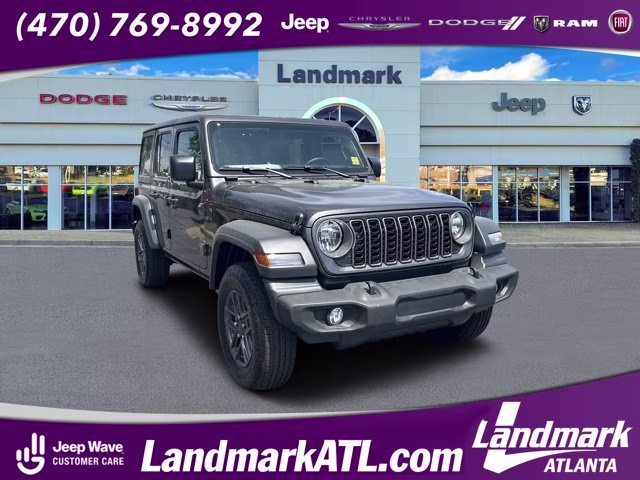2026 Granite Crystal Metallic Clearcoat Jeep Wrangler Sport 4X4 Convertible