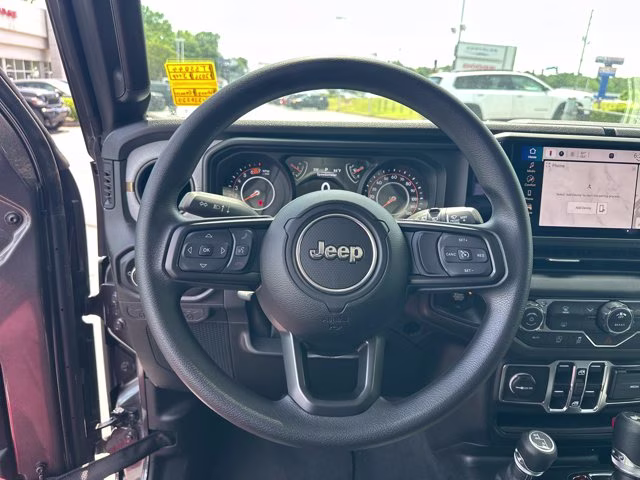 2026 Granite Crystal Metallic Clearcoat Jeep Wrangler Sport 4X4 Convertible