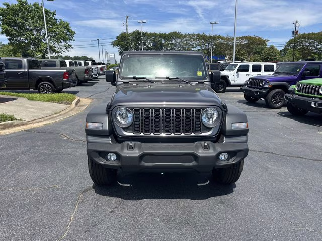 2026 Granite Crystal Metallic Clearcoat Jeep Wrangler Sport 4X4 Convertible