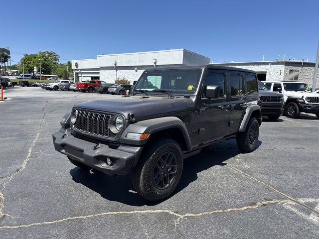 2026 Granite Crystal Metallic Clearcoat Jeep Wrangler Sport 4X4 Convertible