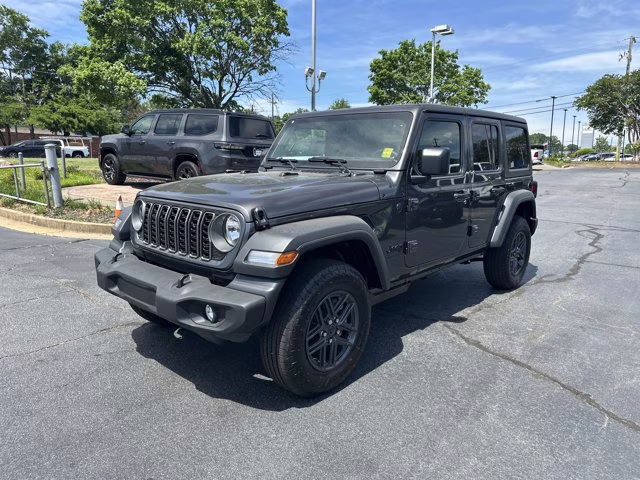 2026 Granite Crystal Metallic Clearcoat Jeep Wrangler Sport 4X4 Convertible
