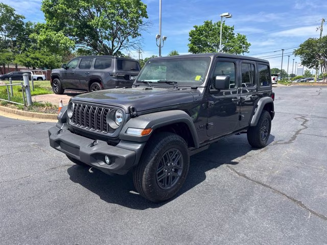 2026 Granite Crystal Metallic Clearcoat Jeep Wrangler Sport 4X4 Convertible
