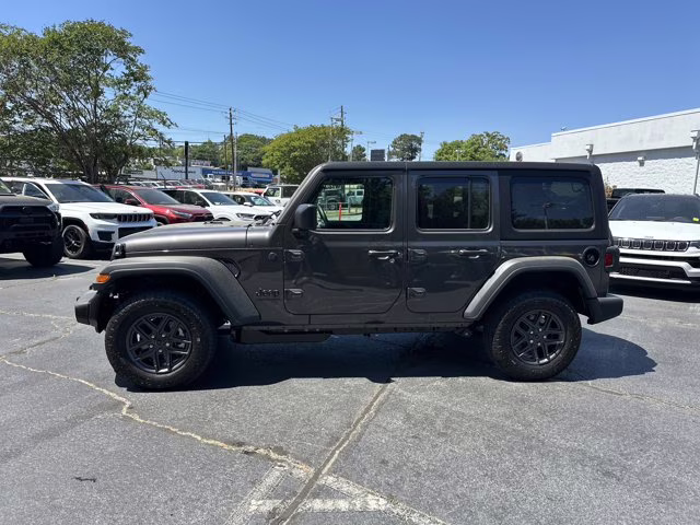 2026 Granite Crystal Metallic Clearcoat Jeep Wrangler Sport 4X4 Convertible