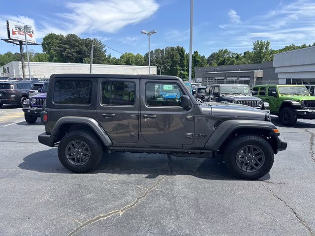2026 Granite Crystal Metallic Clearcoat Jeep Wrangler Sport 4X4 Convertible