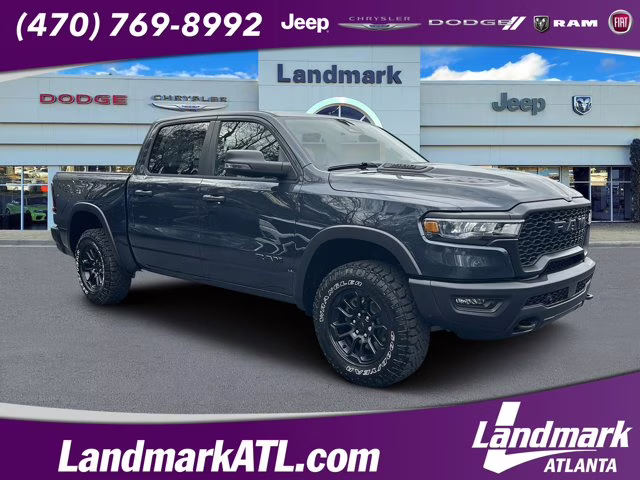 2026 Forged Blue Metallic Ram 1500 Rebel 4X4 Truck