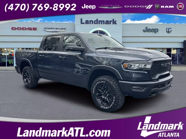 2026 Forged Blue Metallic Ram 1500 Rebel 4X4 Truck