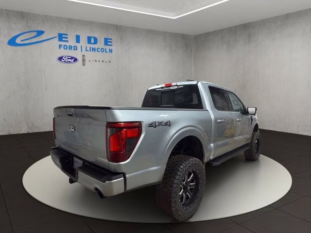 2025 Iconic Silver Metallic Ford F-150 XLT Waldoch Lift Package 4X4 Truck