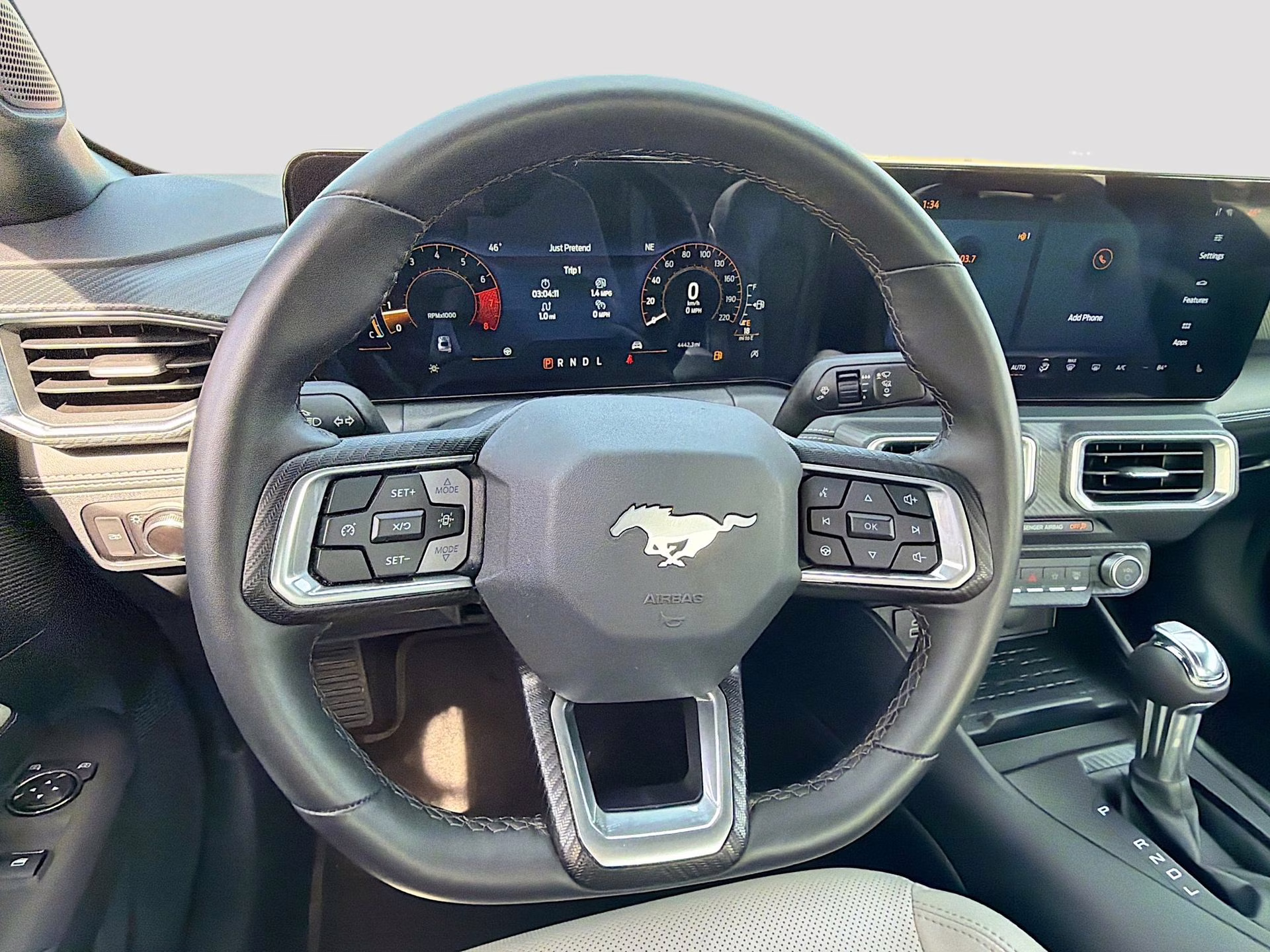 2024 Race Red Ford Mustang EcoBoost Premium RWD Coupe