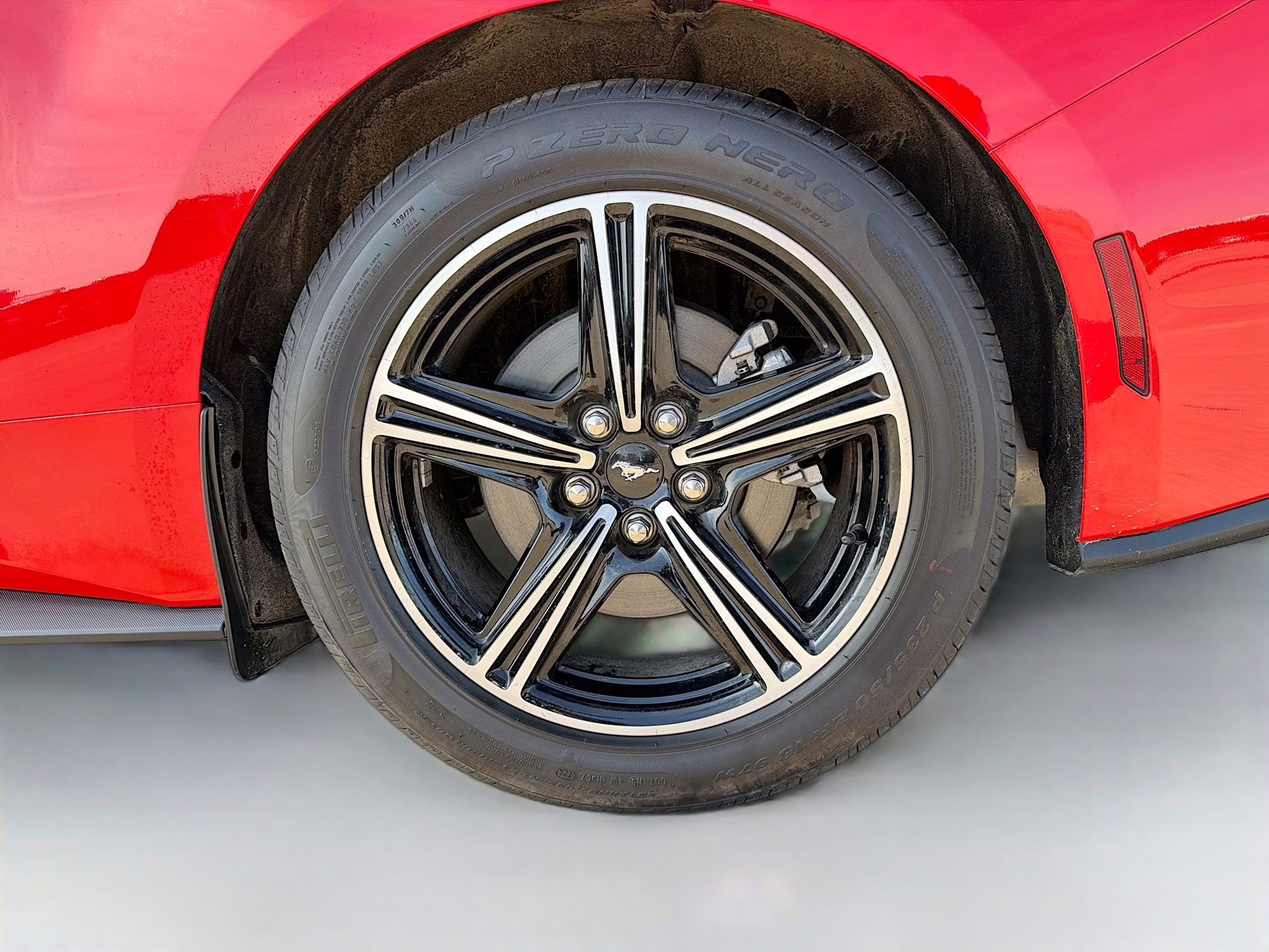 2024 Race Red Ford Mustang EcoBoost Premium RWD Coupe