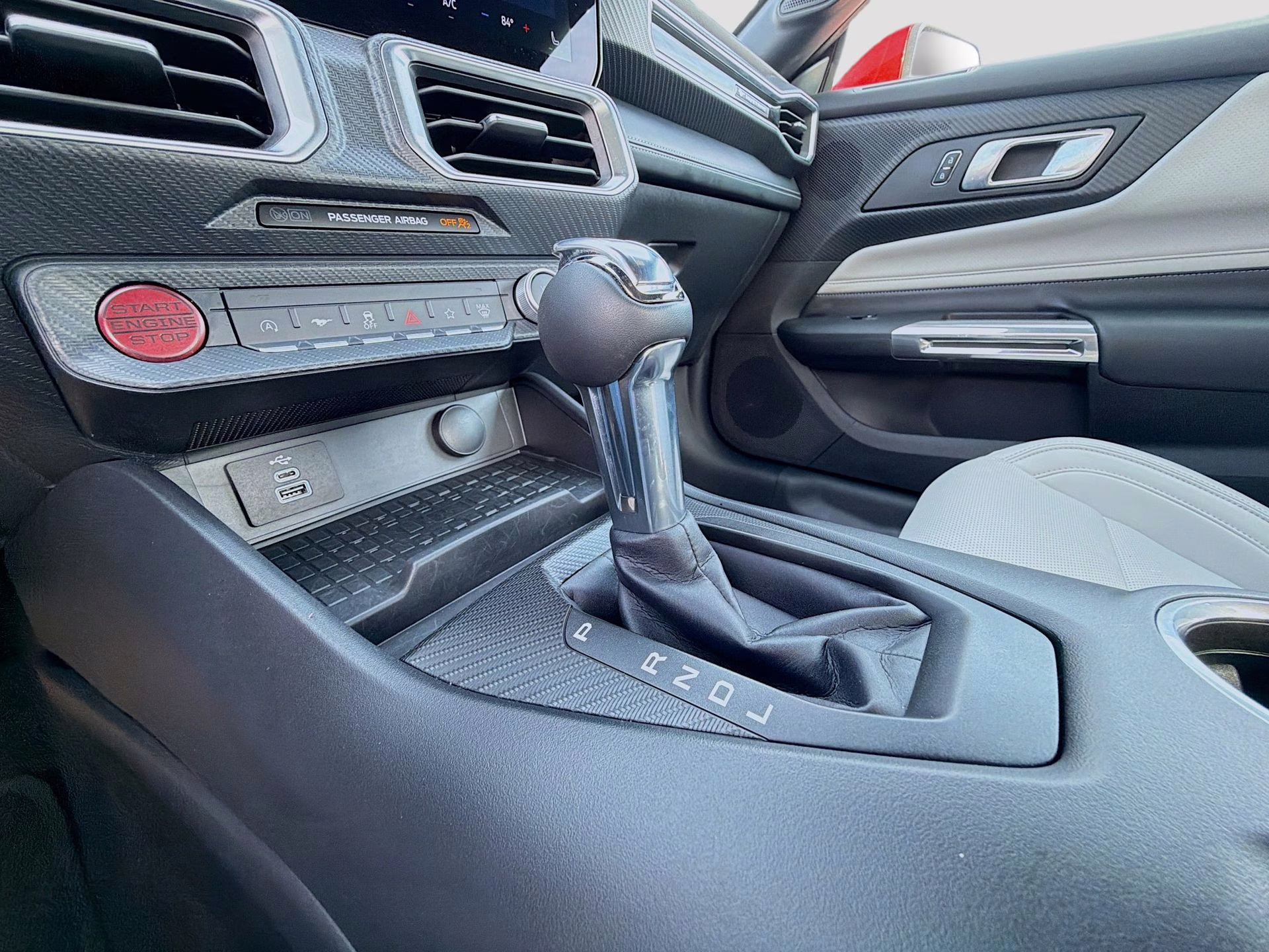 2024 Race Red Ford Mustang EcoBoost Premium RWD Coupe