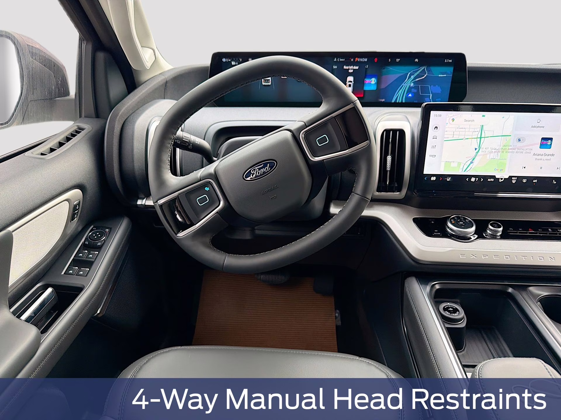 2026 Star White Metallic Tri-Coat Ford Expedition Active RWD SUV