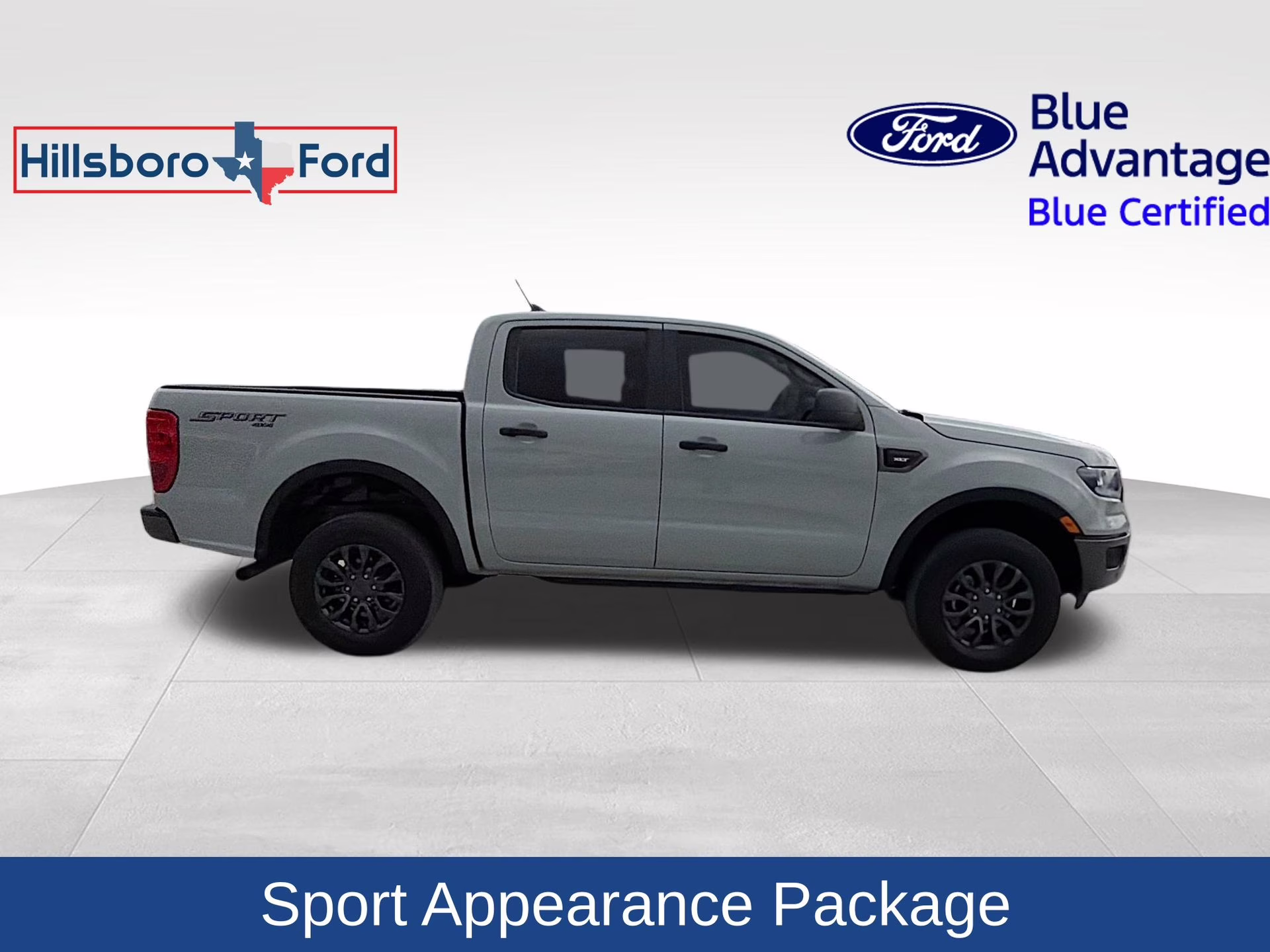 2023 Cactus Gray Ford Ranger XLT 4X4 Truck