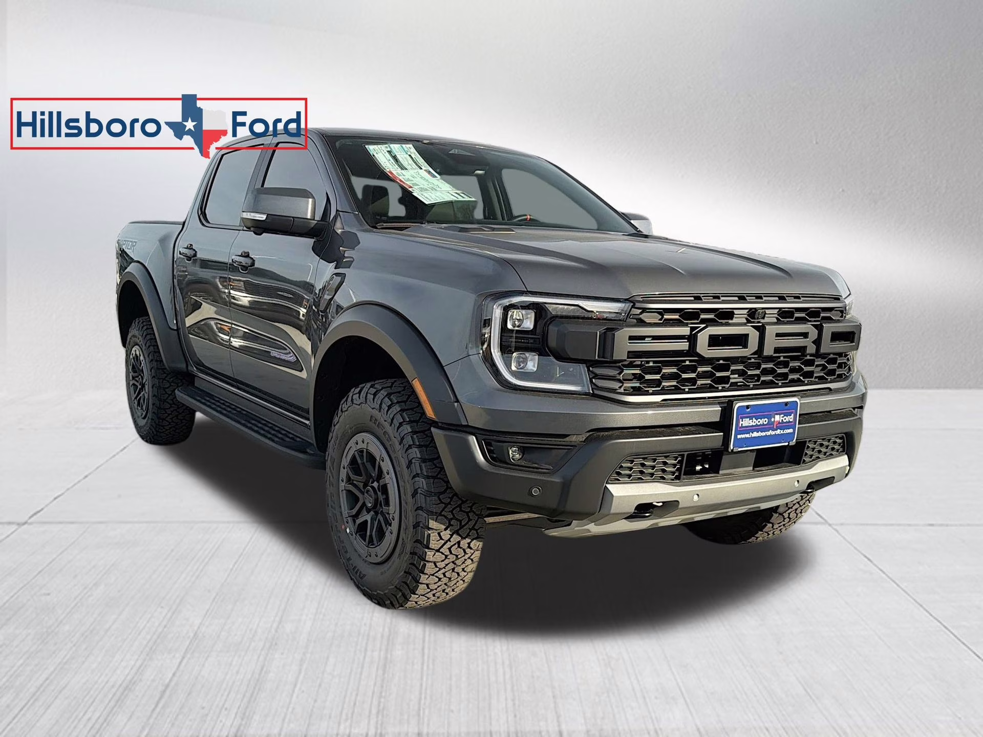 2025 Carbonized Gray Metallic Ford Ranger Raptor 4X4 Truck