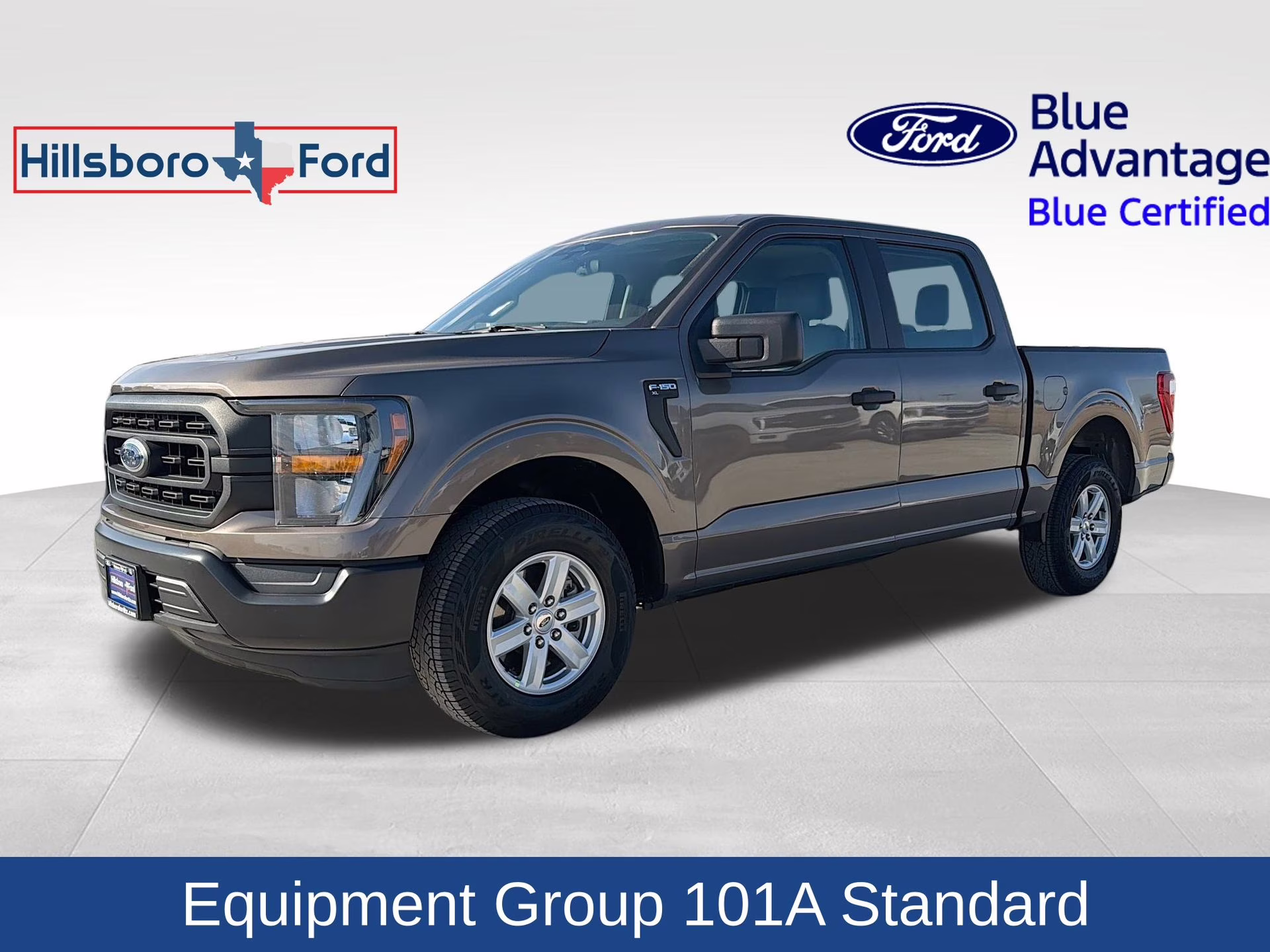 2023 Stone Gray Metallic Ford F-150 XL RWD Truck
