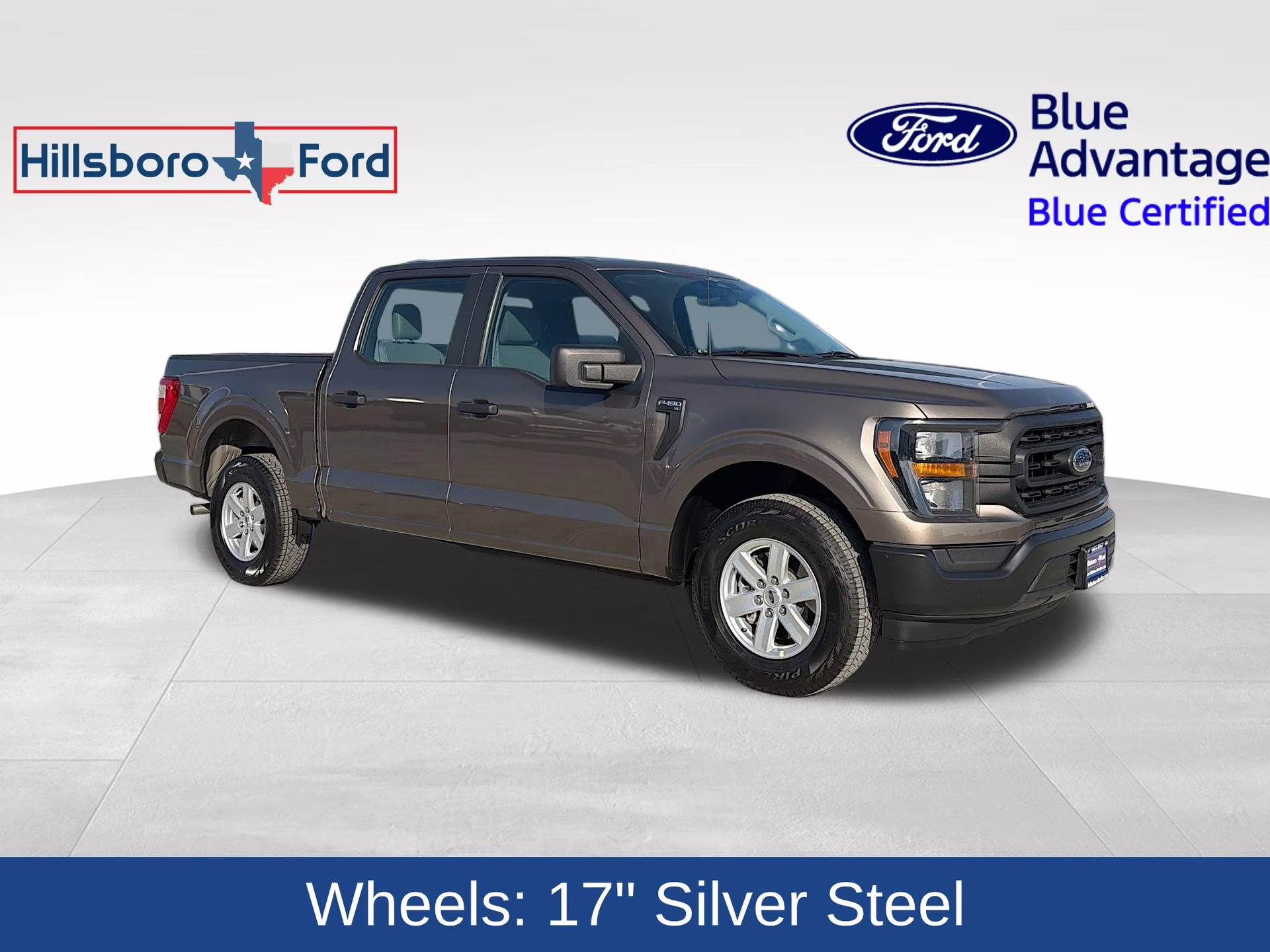 2023 Stone Gray Metallic Ford F-150 XL RWD Truck