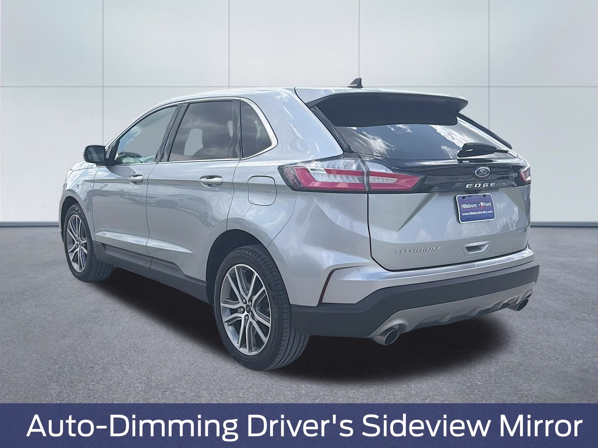 2024 Silver Metallic Ford Edge Titanium AWD SUV