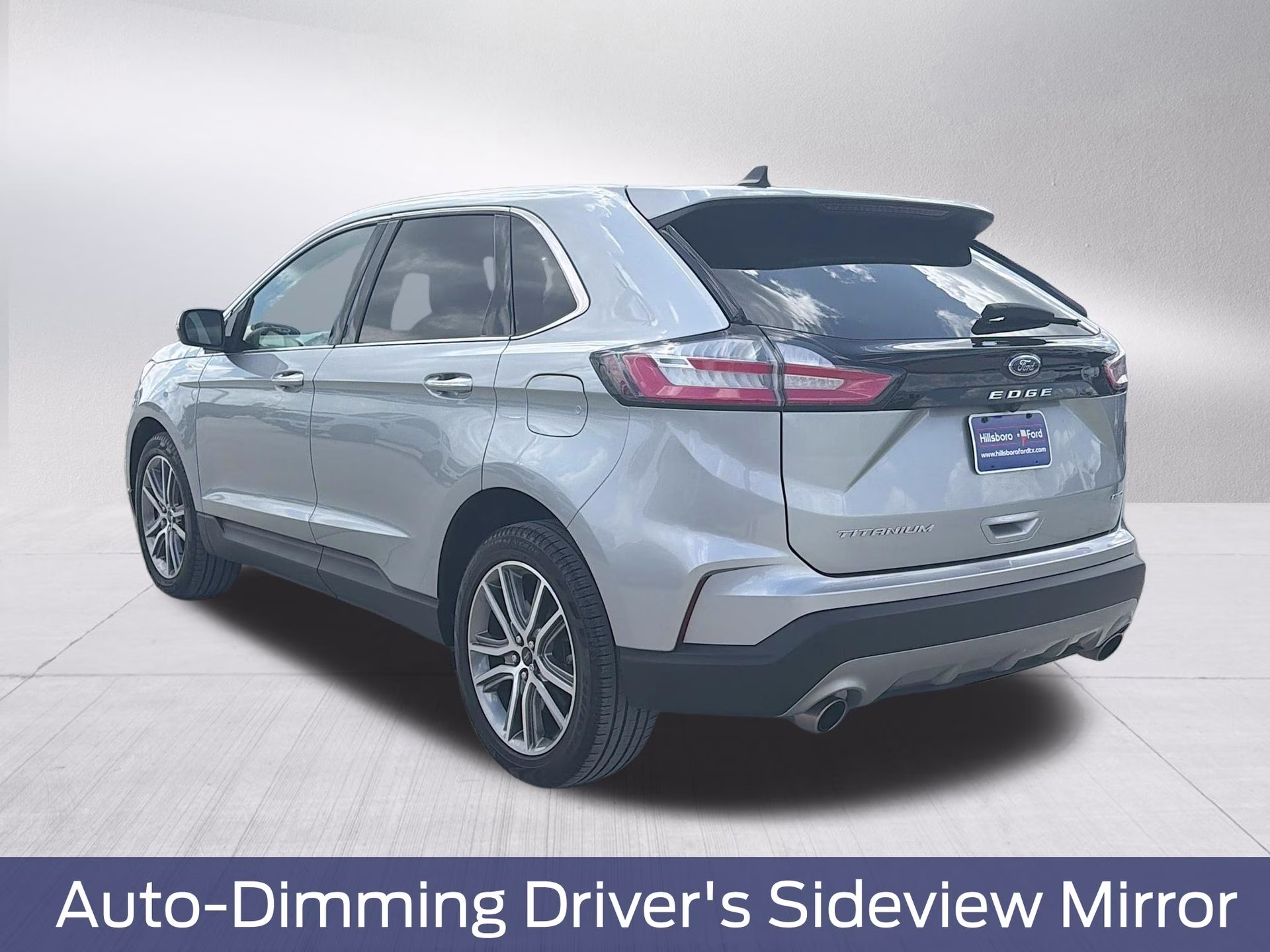 2024 Silver Metallic Ford Edge Titanium AWD SUV