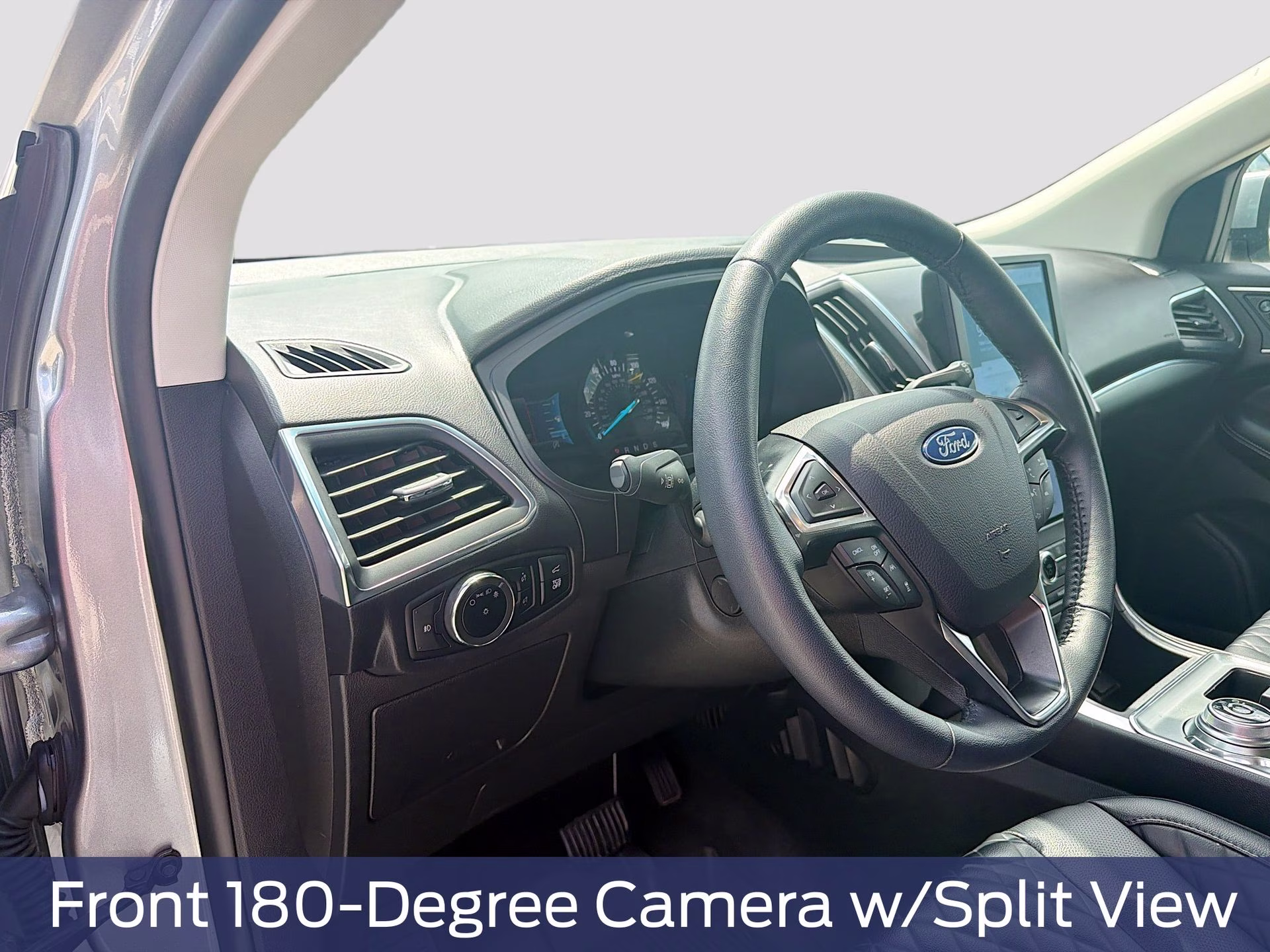 2024 Silver Metallic Ford Edge Titanium AWD SUV